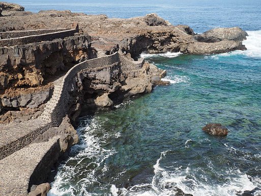 Badebucht Charco Manso in Norden El Hierros