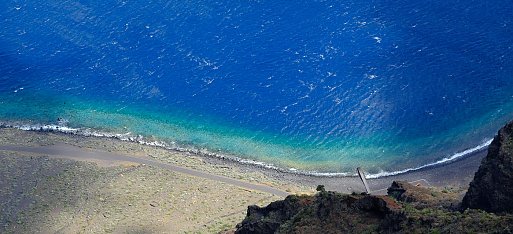 Felsstrand von Las Playas